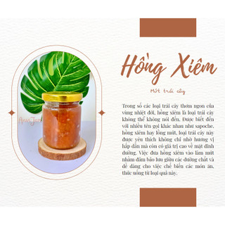 Mứt Hồng Xiêm _ Sapodilla Jam