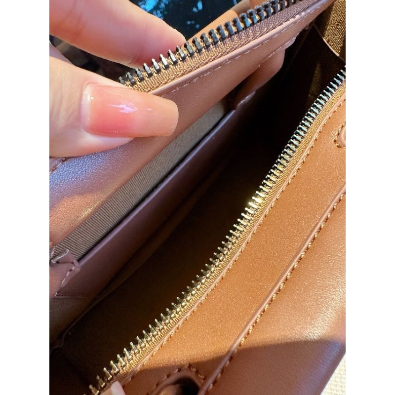 Túi tote cnk 2 quai astra chất cói pha da sang chảnh 22cm