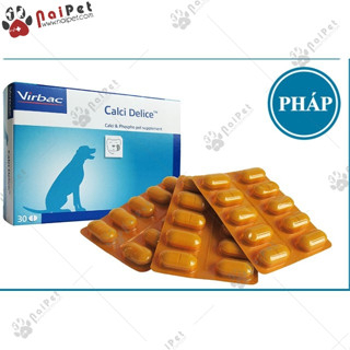 Calci Delice viên bổ sung canxi, phốt pho & khoáng chất thiết yếu cho chó