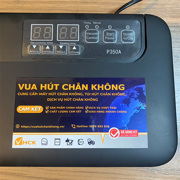 Máy hút chân không P350A - Đa năng, mạnh mẽ và tiện lợi