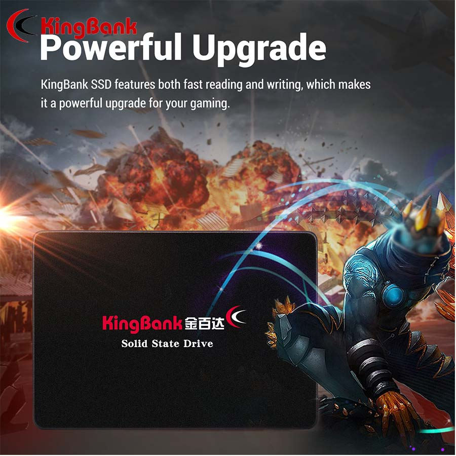 Ổ cứng SSD 128Gb/ 256Gb/ 512Gb/ 1Tb Kingbank - Bảo hành 3 năm chính hãng