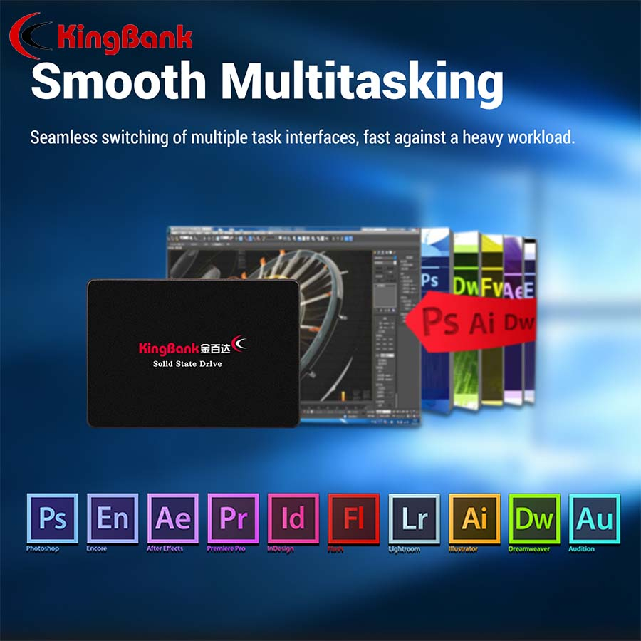 Ổ cứng SSD 128Gb/ 256Gb/ 512Gb/ 1Tb Kingbank - Bảo hành 3 năm chính hãng