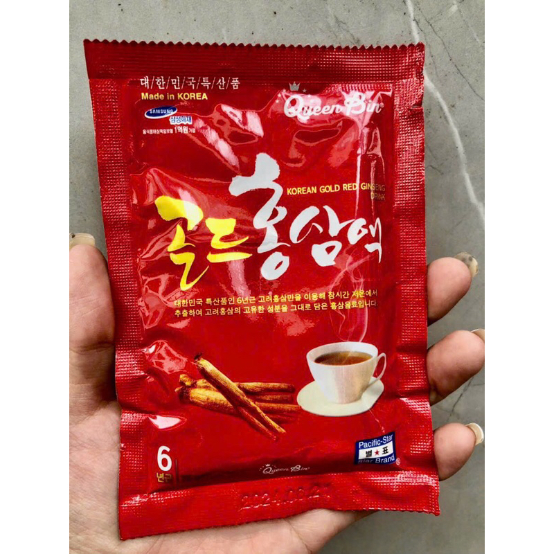 Nước Hồng Sâm Queen Bin hộp 30 gói