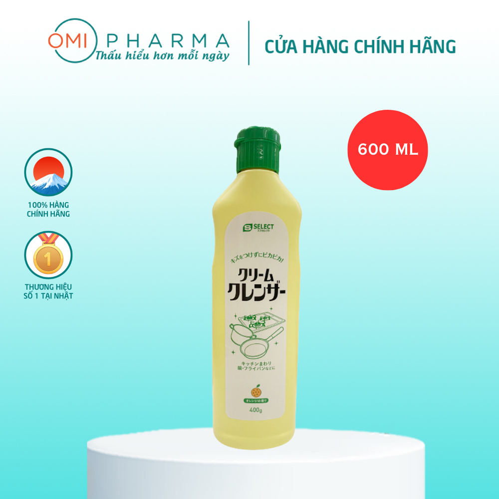 Kem Tẩy Đa Năng S Select Hương Cam Nhật Bản (400g)