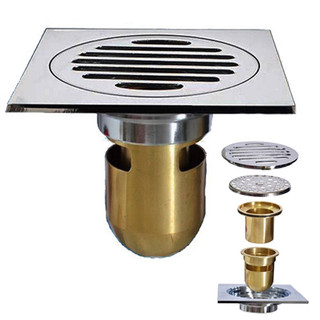 💥phễu thoát sàn hỏa tiễn cao cấp chống hôi tuyệt đối, ngăn côn trùng 12x 12cm