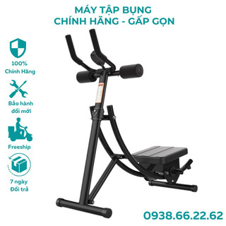 Máy tập cơ bụ̣ng ghế tập bụng gấp gọn cao cấp hapo, máy tập cơ eo giảm mỡ bụng hiệu quả bảo hành 12 tháng