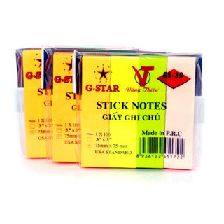 GIẤY NOTE GHI CHÚ 3-4-5 MÀU DẠ QUANG