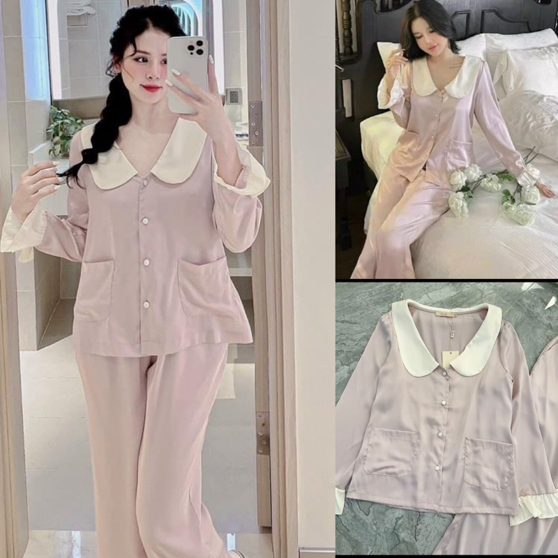 BỘ LỤA DÀI QUẢNG CHÂU CAO CẤP MÃ 2023-2705