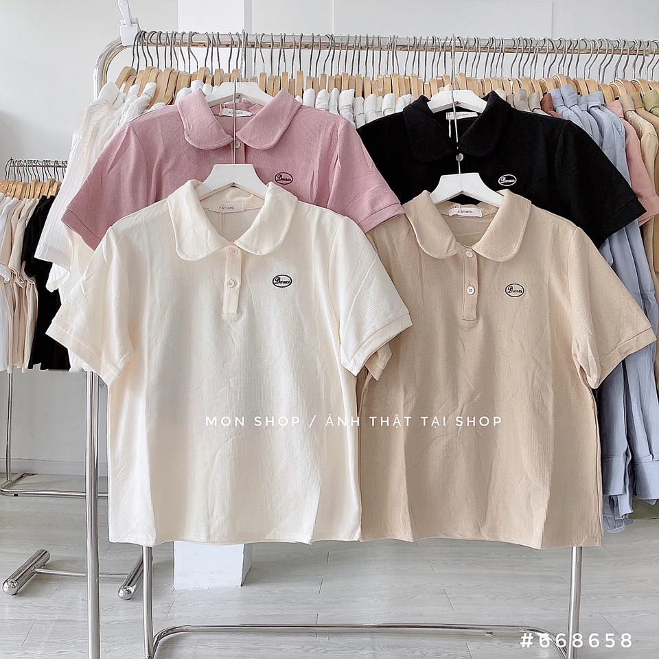 Áo polo thêu chữ  668658