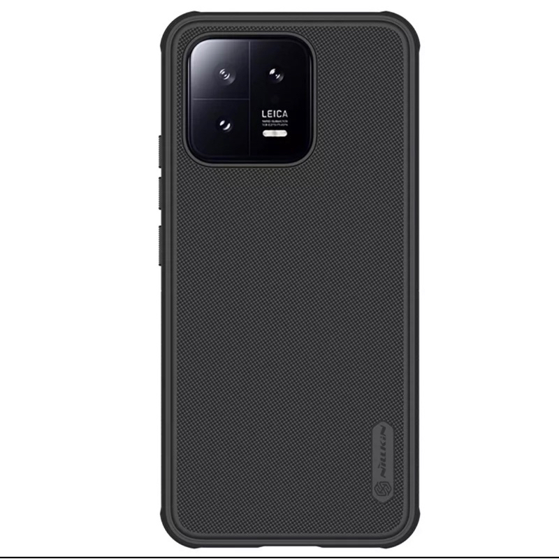 Ốp lưng Nillkin Super Frosted Shield Pro cho Xiaomi Mi 13 - Mi 13 Pro - Mi 13 Ultra lưng sần cứng viền dẻo