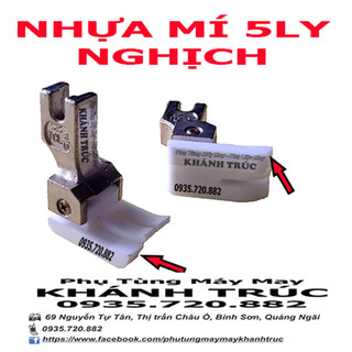 Chân vịt nhựa mí 5ly NGHỊCH máy may công nghiệp 1kim
