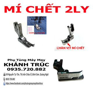 12463HR - 2ly - Chân vịt mí chết 2ly máy may (khâu) công nghiệp 1kim