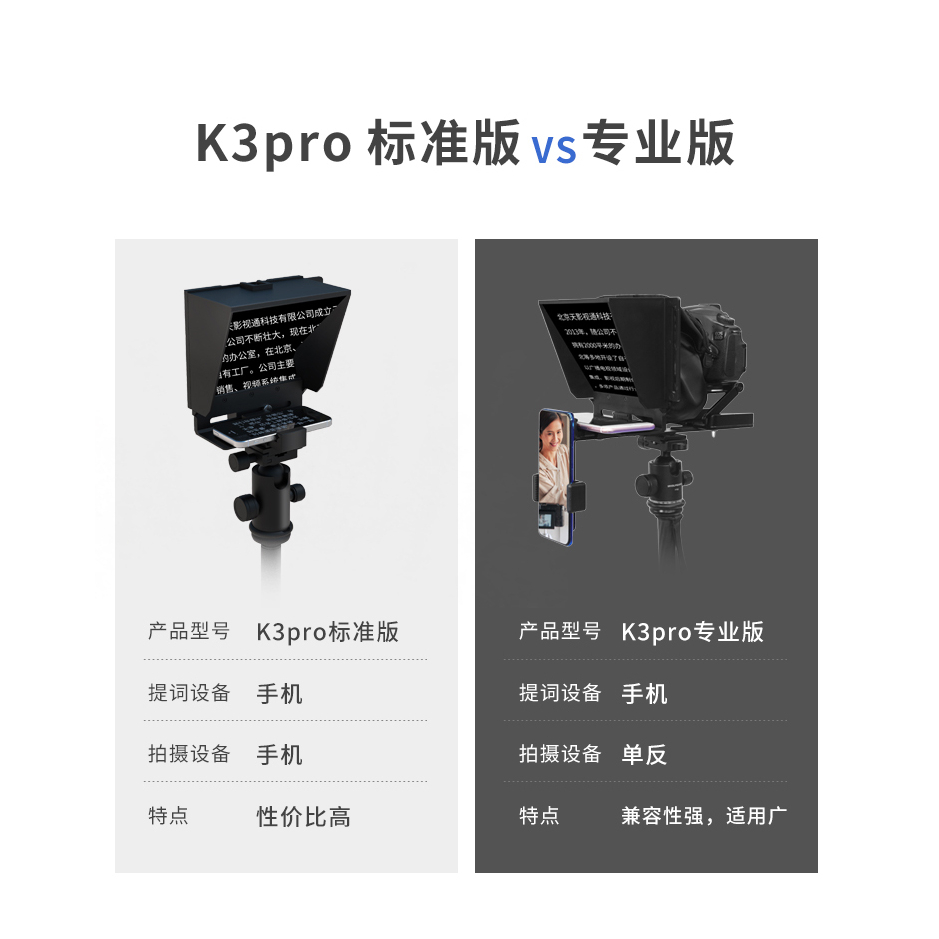 MÁY NHẮC CHỮ TELEPROMTER TY-K3 PRO