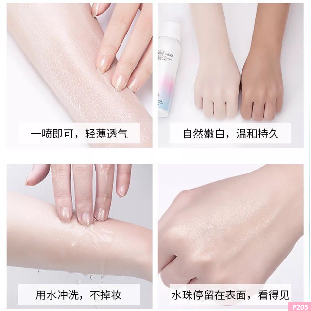 Xịt chống nắng trắng da MayCreata 150ml