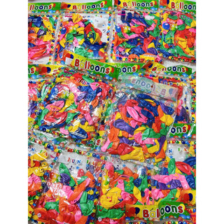 Set bong bóng 100 cái đủ màu