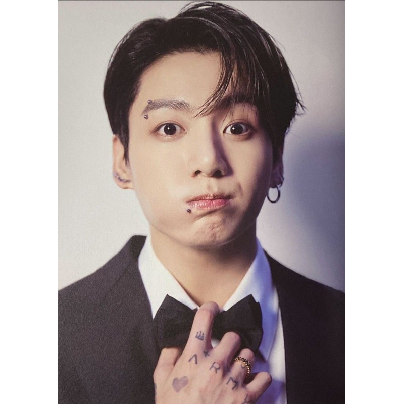 Jungkook the fact 2021 photocard | card bo góc BTS