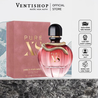  | VENTISHOP.68 | Nước hoa Paco Rabanne Pure XS Black EDP 80ml Fullseal Tester 