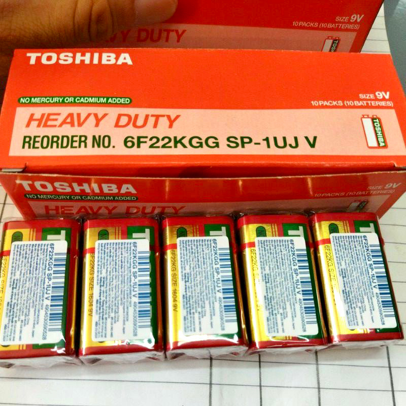 Pin vuông TOSHIBA 9v Hàng Chính Hãng