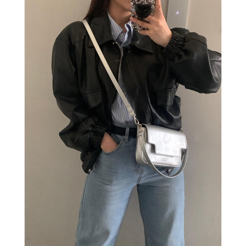 Túi xách Find Kapoor Lia 19 - Silver/Denim