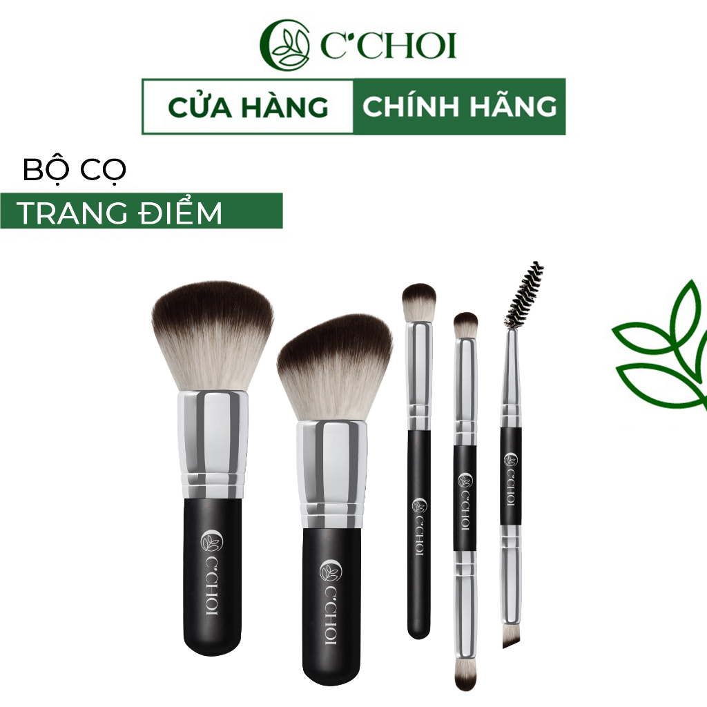 Set 7 cọ trang điểm cá nhân C'Choi kèm túi đựng