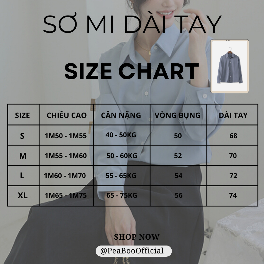 Áo Sơ Mi Nữ, Sơ Mi Nam Nữ Dài Tay Unisex By PEABOO Mã BST Huy Hiệu Chất Đũi Xước Có Túi Ngực Form Rộng Phong Cách Hàn | BigBuy360 - bigbuy360.vn
