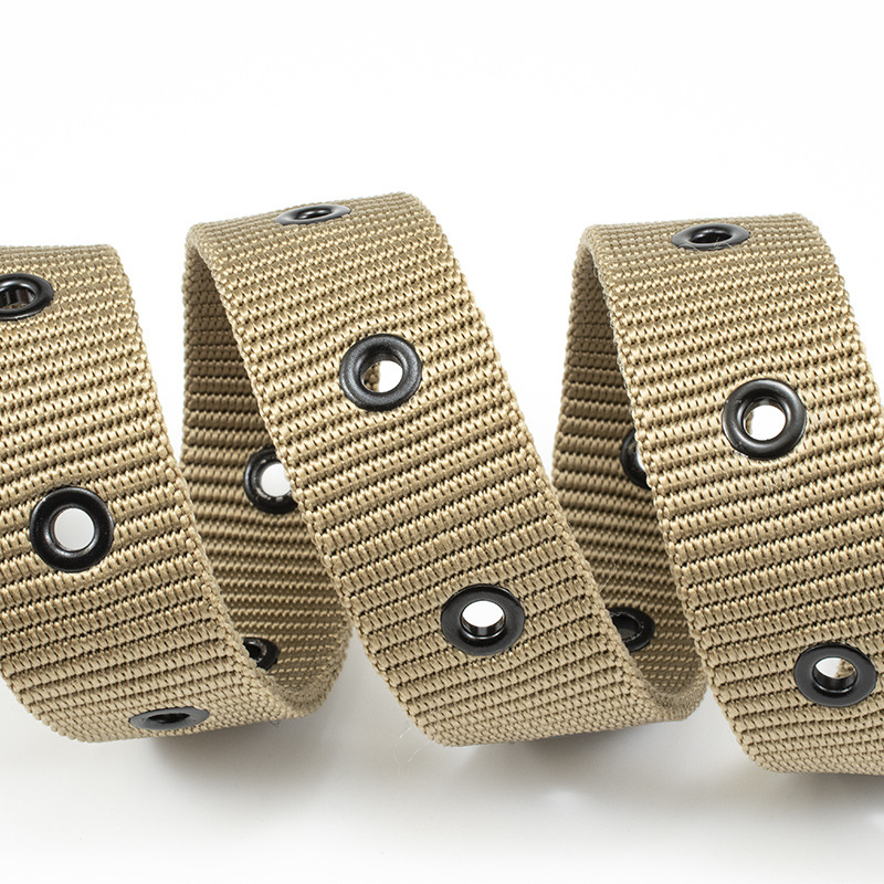 Thắt lưng nam khóa kim dây vải dù vải bố - KKD