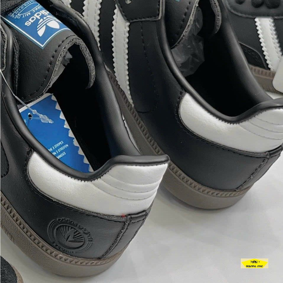 Giày thể thao das Samba màu đen dành cho nam cực hot 2023, giày đen nam mẫu mới full box, freeship