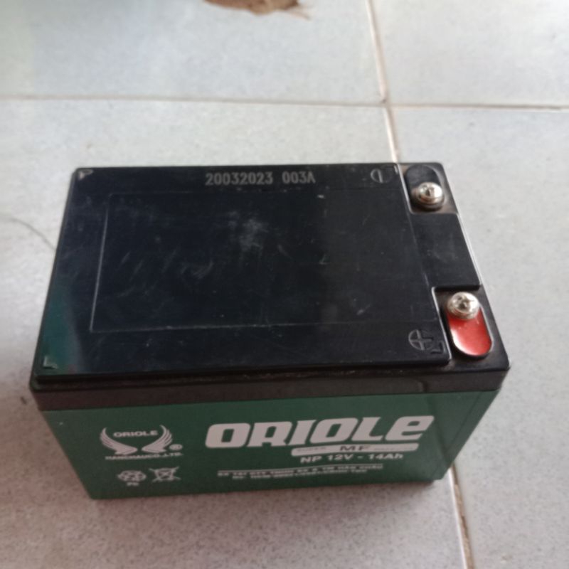 Bình Ắc Quy Khô ORIOLE 12v-14ah chuyên dùng cho xe đạp điện loa kéo