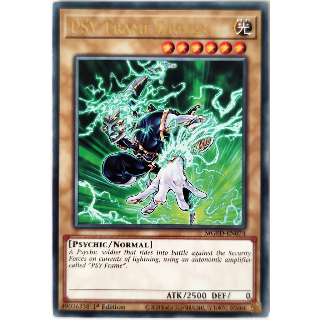[Thẻ Yugioh] PSY-Frame Driver |EN| Gold-Letter Rare