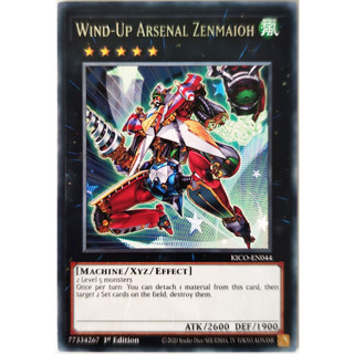 [Thẻ Yugioh] Wind-Up Arsenal Zenmaioh |EN| Rare