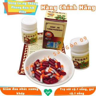 Song long thống phong đan malay 40 viên - hỗ trợ cơ xương khớp