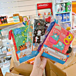 Đồ chơi Sách vải giáo dục Toys House cho bé sơ sinh