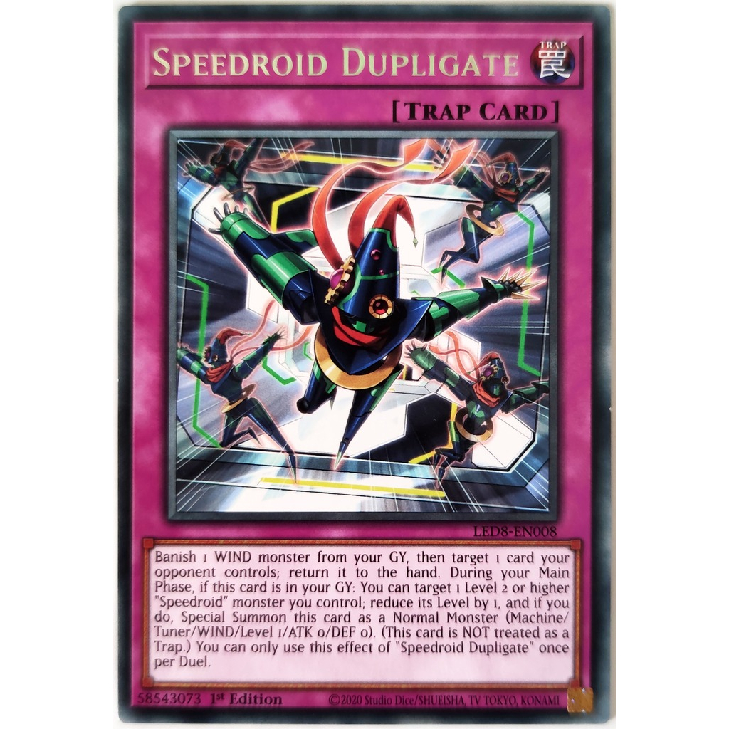 [Thẻ Yugioh] Speedroid Dupligate |EN| Rare