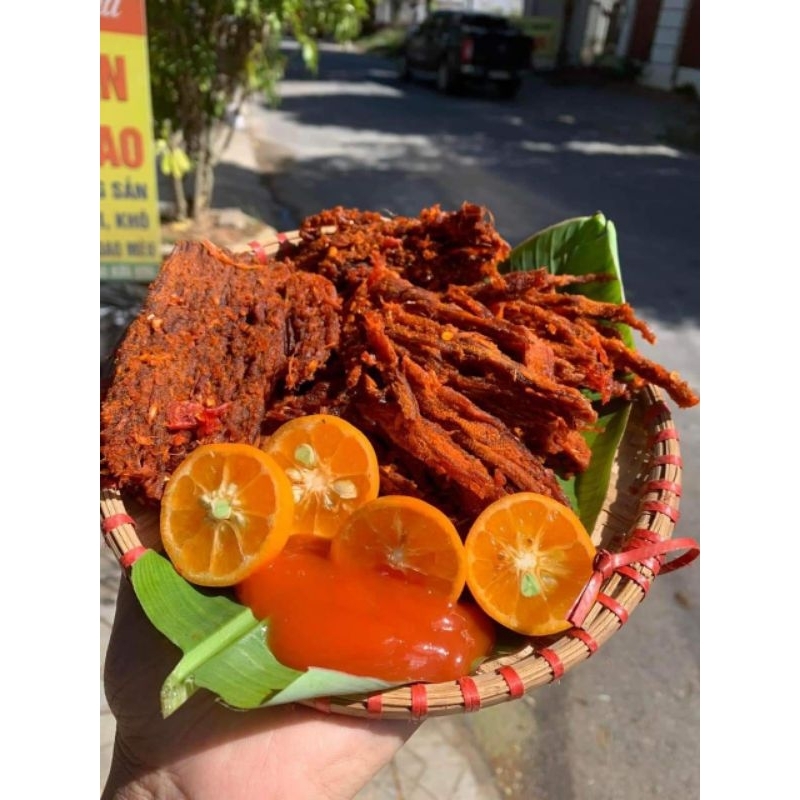 Bò tơ khô củ chi loại 1  đóng gói 500 g