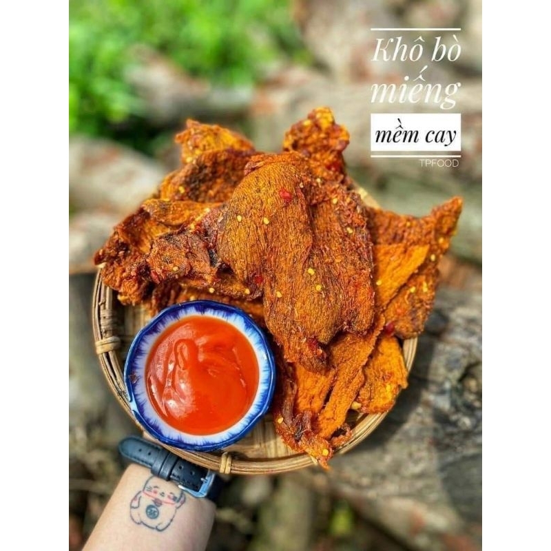 Bò tơ khô củ chi loại 1  đóng gói 500 g