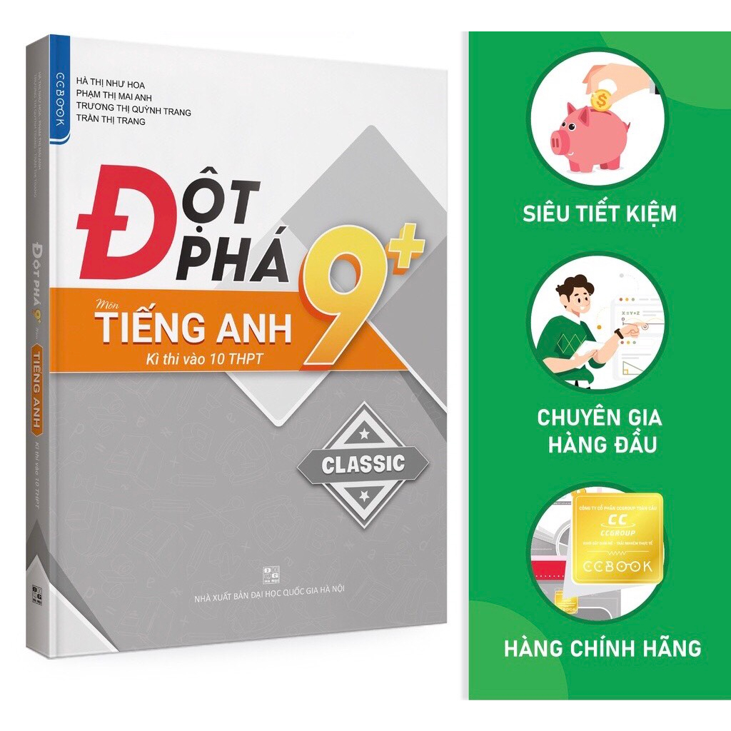 Sách - Đột Phá 9+ Môn Ngữ Văn Kì Thi Vào Lớp 10 THPT - Ôn Thi Lớp 9 Vào Lớp 10