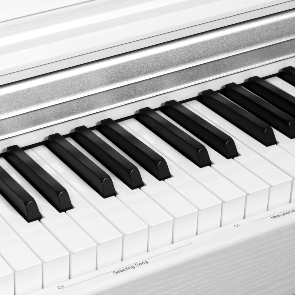 Đàn Piano điện cao cấp/ Home Digital Piano - Kzm Kurtzman KS1 - Dáng Upright - Màu trắng (WH)
