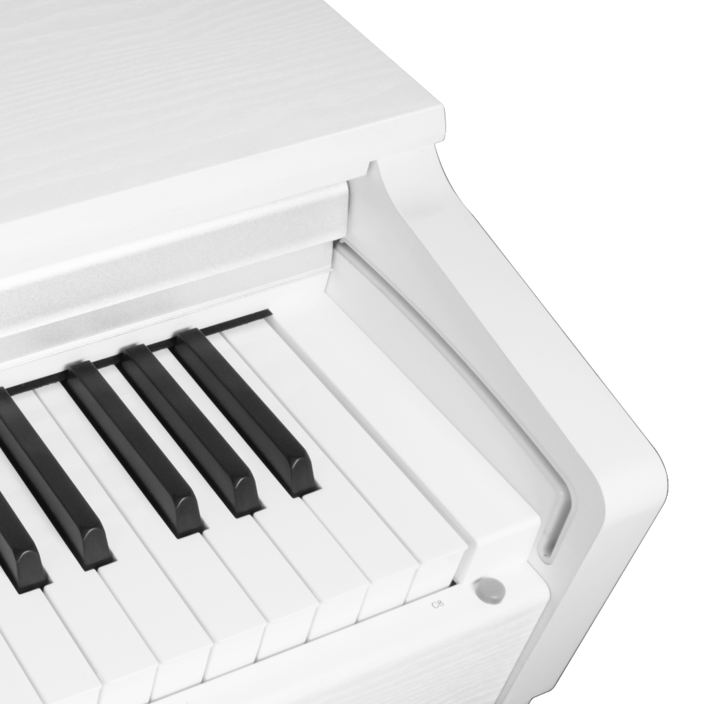 Đàn Piano điện cao cấp/ Home Digital Piano - Kzm Kurtzman KS1 - Dáng Upright - Màu trắng (WH)