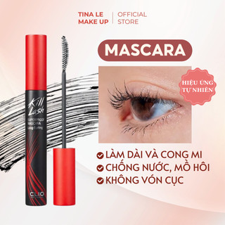 Mascara Clio Kill Lash Superproof Mascara 7g  Chuốt mi làm dài mi, cong mi, chống lem trôi tuyệt đối