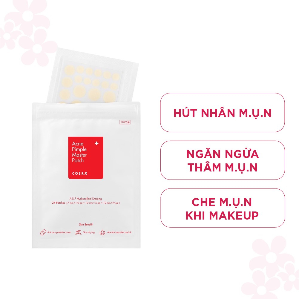 Miếng dán mụn Cosrx Acne Đỏ gói