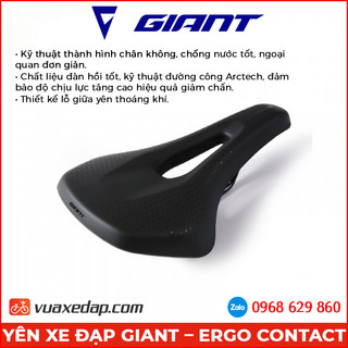 Yên xe đạp giant ergo contact