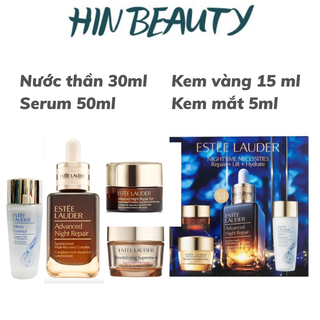 Bộ 4 món dưỡng da cao cấp estee lauder fullbox - hin