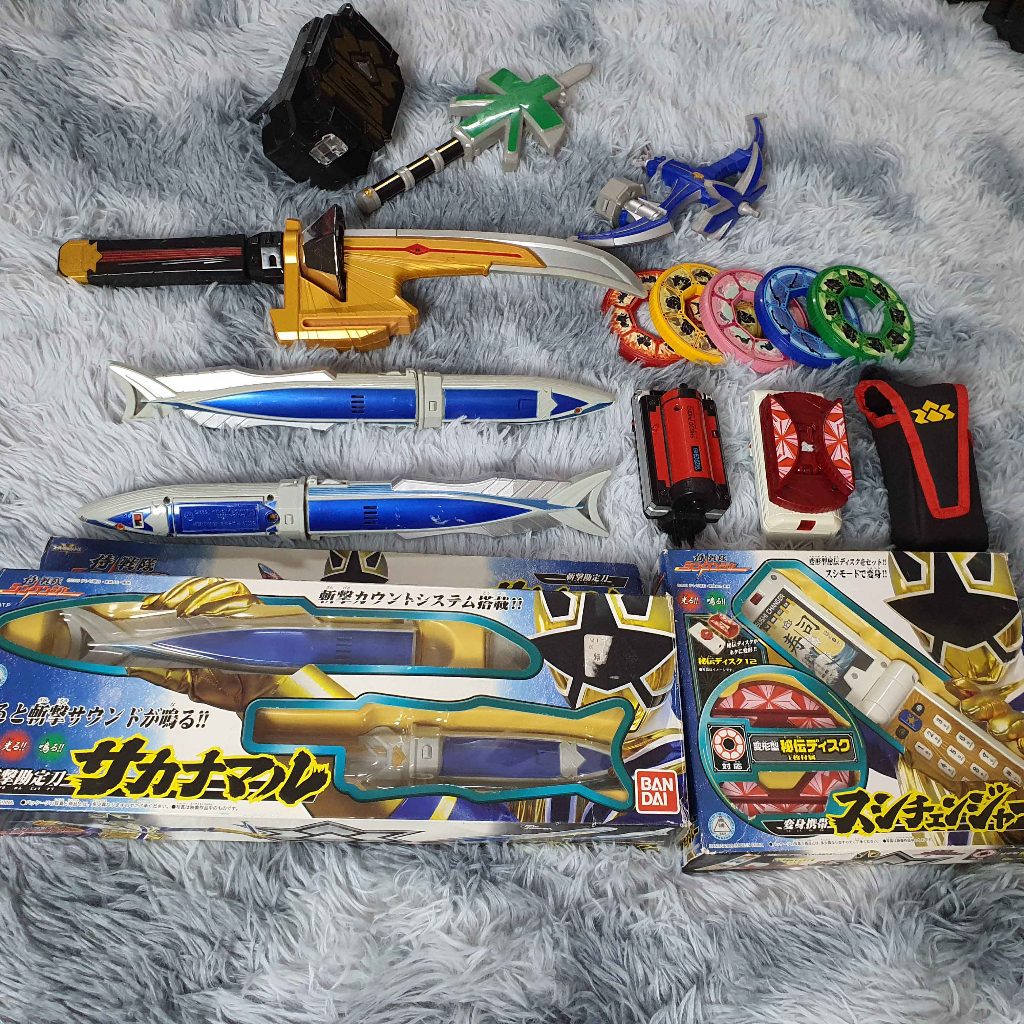 Shinkenger 2009 | Đồ chơi Siêu nhân Thần Kiếm |Biến thân, vũ khí | Samurai Sentai Shinkenger