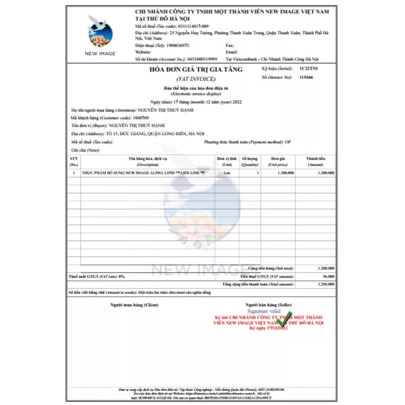 Sữa non alpha lipid lifeline new Zealand