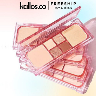 Phấn Mắt, Má Hồng, Bắt Sáng Amuse Vegan Face All Palette - Kallos Vietnam