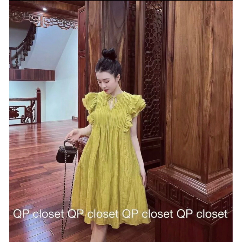 Váy bầu cánh tiên mùa hè V019