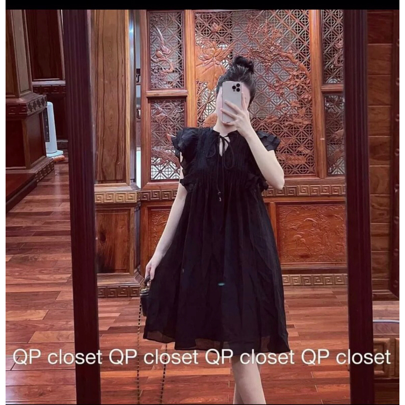 Váy bầu cánh tiên mùa hè V019