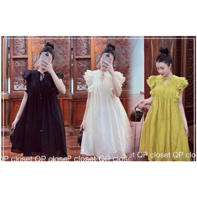 Váy bầu cánh tiên mùa hè V019