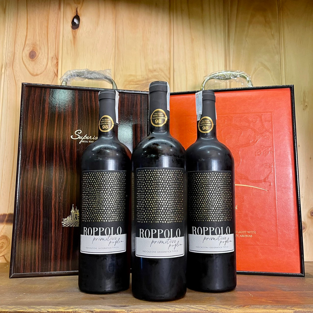 Rượu vang Ý ROPPOLO Primitivo