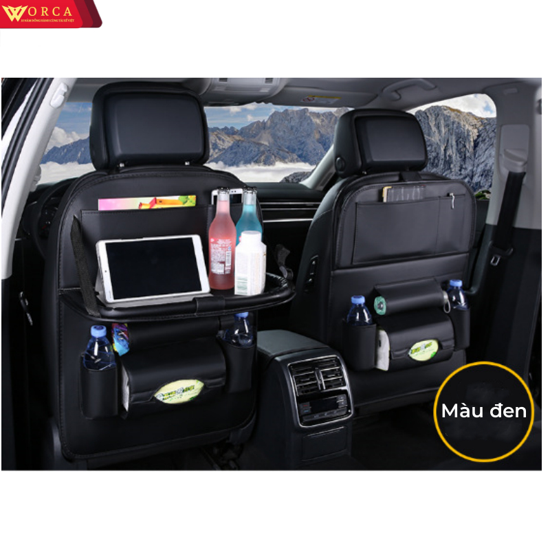 Túi Để Đồ Treo Sau Lưng Ghế Ô Tô túi đựng đồ sau ghế xe hơi Da PU Cao Cấp